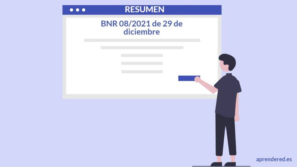 BNR 07/2021 de 10 de diciembre